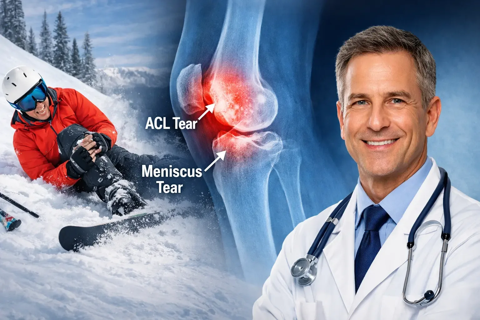Winter Sports Knee Injuries: ACL and Meniscus Damage Explained