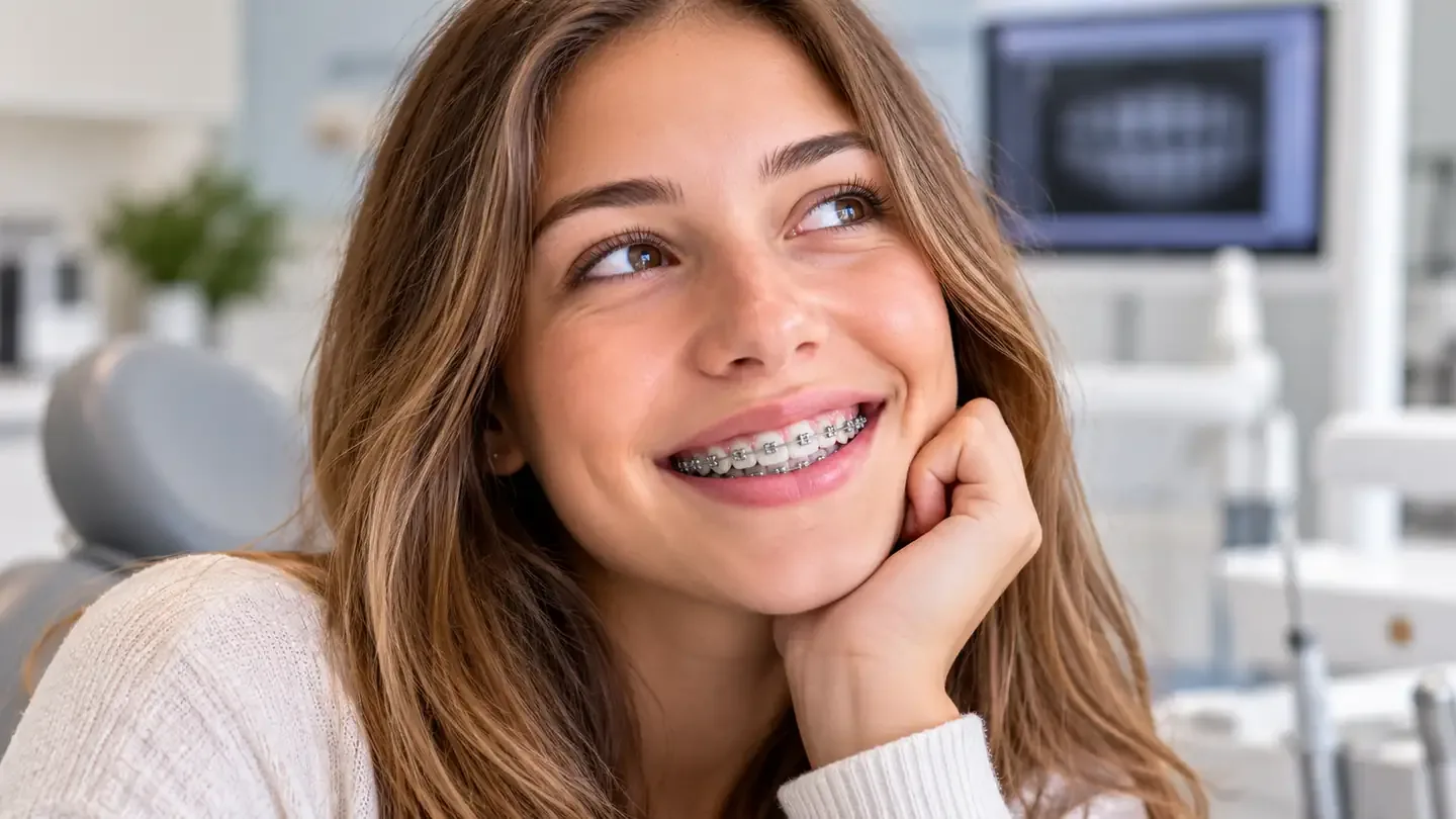 Tut eine feste Zahnspange weh? Die erste Woche erklärt